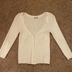 Free People White S Long Sleeve